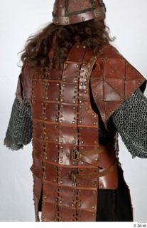  Photos Medieval Knight in leather armor 2 Leather armor Medieval armor mail servant upper body vest 0009.jpg